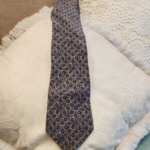 Vintage George Machado  Elegant Patterned Tie
